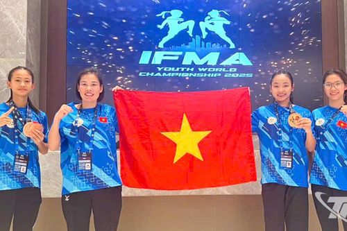 Giải vô địch Muay trẻ thế giới năm 2025: Vận động viên Thái Nguyên giành Huy chương Vàng đối kháng