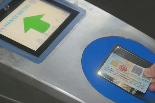 Thử nghiệm dùng CCCD đi metro Cát Linh - Hà Đông