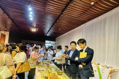 Triển lãm 'Dáng hình của đất' tôn vinh vẻ đẹp của gốm Phù Lãng và gốm Nhật Bản