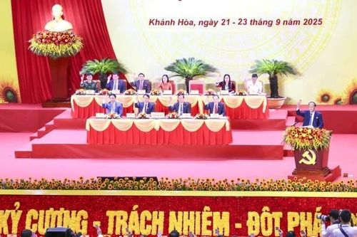 Khai mạc phiên trù bị Đại hội đại biểu Đảng bộ tỉnh Khánh Hòa lần thứ I, nhiệm kỳ 2025-2030