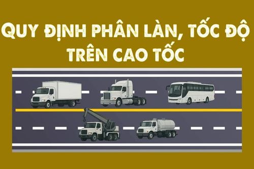 Quy định mới về phân làn, tốc độ trên cao tốc Hà Nội-Hải Phòng và Pháp Vân-Cầu Giẽ