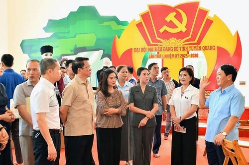 Tuyên Quang hoàn tất công tác chuẩn bị, hướng tới Đại hội Đảng bộ tỉnh lần thứ I, nhiệm kỳ 2025-2030