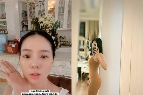 Lệ Quyên khoe vóc dáng vừa tăng cân trong thiết kế bó sát