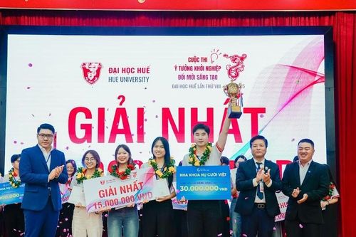 'Cháo An Vị' đạt giải Nhất cuộc thi Ý tưởng khởi nghiệp sinh viên Đại học Huế