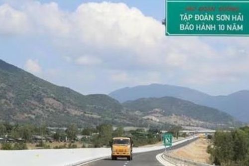 Nhà thầu đề xuất cắm biển bảo hành 10 năm cao tốc Hoài Nhơn - Quy Nhơn