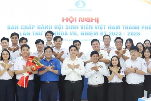 Kiện toàn các chức danh chủ chốt Hội Sinh viên TPHCM sau sáp nhập