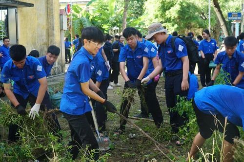 Thanh niên Huế ra quân Ngày Chủ nhật xanh