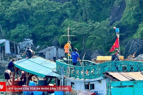 Kịp thời hỗ trợ tàu cá bị chìm trên biển