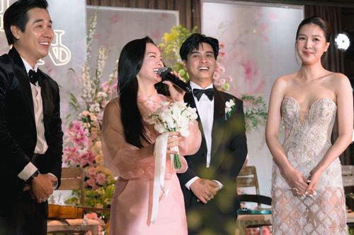 Danh tính sao nữ Vbiz vừa mới sinh con bắt được hoa cưới của Hồ Quang Hiếu
