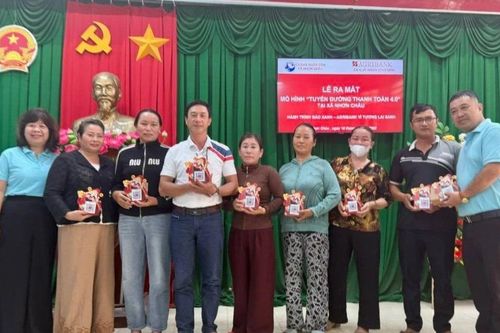 Xã đảo Nhơn Châu có tuyến đường thanh toán không dùng tiền mặt