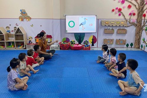 Niềm vui mới ở Điểm trường Lủng Siên