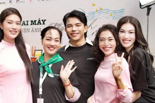 Hoa hậu Thiên Ân đóng phim mới cùng dàn diễn viên 'Tử Chiến Trên Không'