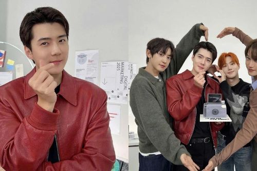 'Anh Năm' Sehun xuất ngũ: Thả thính kiểu 'huyền bí', bật mí fan meeting Giáng sinh