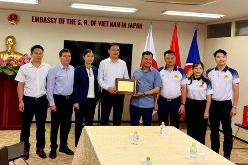 Đoàn đại biểu Công an Hà Nội thăm, làm việc với Đại sứ quán Việt Nam tại Nhật Bản