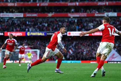 2 bàn thắng trận Arsenal - Man City