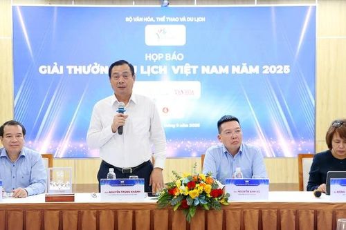 Công bố Giải thưởng Du lịch Việt Nam năm 2025 với nhiều hạng mục hấp dẫn