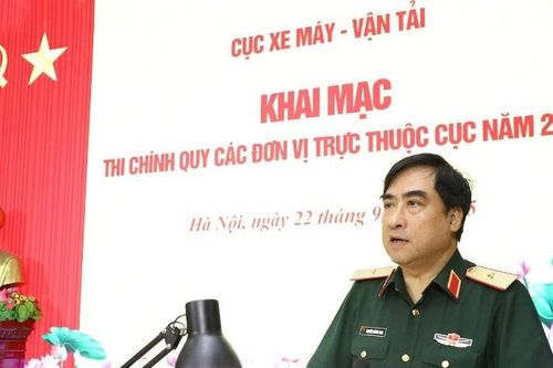Khai mạc thi chính quy các đơn vị trực thuộc Cục Xe máy-Vận tải năm 2025