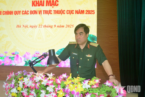 Thi chính quy các đơn vị trực thuộc Cục Xe máy - Vận tải