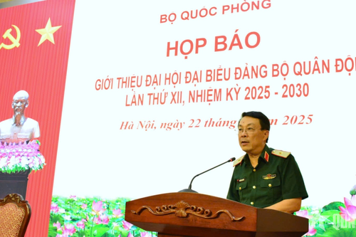 Đại hội đại biểu Đảng bộ Quân đội lần thứ XII diễn ra từ ngày 29-9 đến 2-10