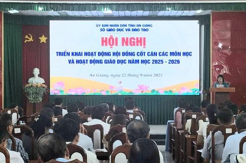 An Giang tăng cường nhiệm vụ của Hội đồng cốt cán các môn học