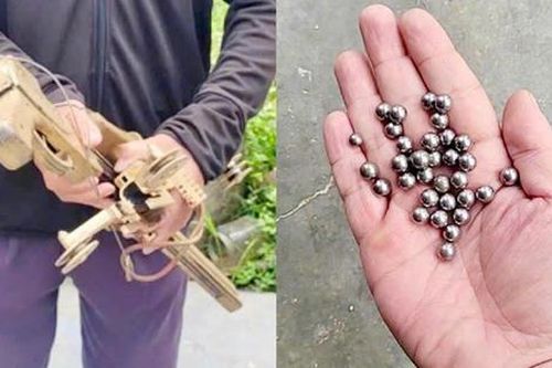 Tạm giữ đối tượng manh động, dùng hung khí chống trả lực lượng công an.