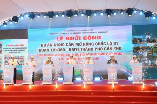 Khởi công, khánh thành 18 công trình, tổng vốn hơn 12.000 tỷ ở Cần Thơ