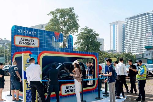 VinFast Minio Green gây sốt trong lần đầu xuất hiện trước công chúng