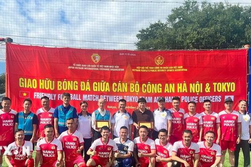 Tăng cường giao lưu hữu nghị giữa công an Hà Nội và cảnh sát Tokyo