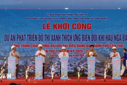 Thành phố Cần Thơ đầu tư hơn 1.200 tỷ đồng phát triển đô thị xanh