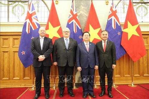 Việt Nam và New Zealand khẳng định tiếp tục đồng hành trong tiến trình phát triển