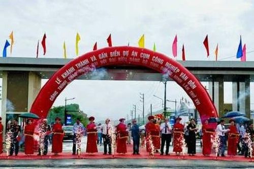 Quảng Ninh: Khánh thành Cụm công nghiệp Vân Đồn