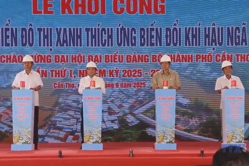 Cần Thơ đầu tư hơn 1.200 tỷ đồng phát triển đô thị xanh