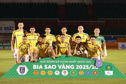 Bắc Ninh FC hòa Thanh Niên thành phố Hồ Chí Minh tại vòng 1 Giải Hạng Nhất Quốc gia