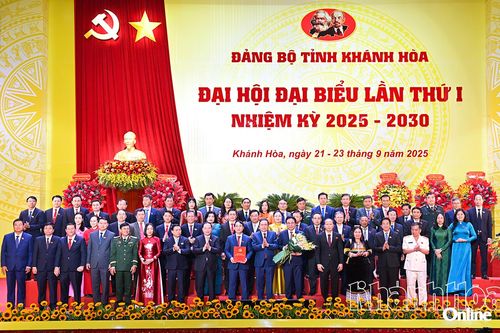 Khai mạc trọng thể Đại hội đại biểu Đảng bộ tỉnh Khánh Hòa lần thứ I, nhiệm kỳ 2025 - 2030