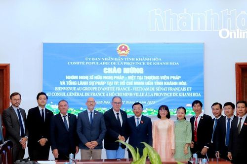 Phó Chủ tịch UBND tỉnh Lê Huyền tiếp Nhóm Nghị sĩ hữu nghị Pháp - Việt Nam tại Thượng viện Cộng hòa Pháp