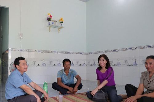 Xã Đạ Tẻh điển hình trong thực hiện xóa nhà tạm, dột nát
