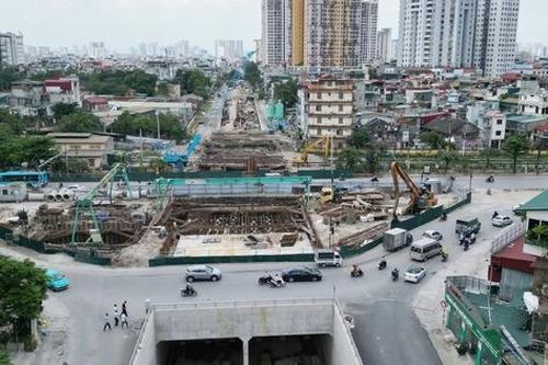 Hà Nội: Vướng mặt bằng, hầm chui Kim Đồng - Giải Phóng lùi tiến độ sang năm 2026