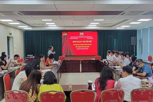 Khẳng định sức mạnh của đoàn kết qua sinh hoạt chuyên đề tại Liên hiệp các Hội Khoa học và Kỹ thuật Việt Nam