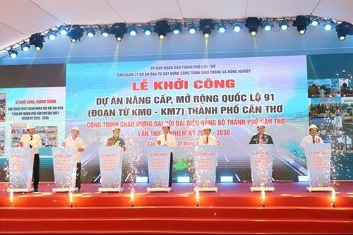 Cần Thơ khởi công, khánh thành 18 công trình với tổng mức đầu tư trên 12.000 tỷ đồng