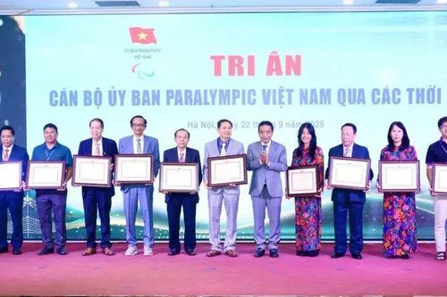 Ủy ban Paralympic Việt Nam kỷ niệm 30 năm thành lập