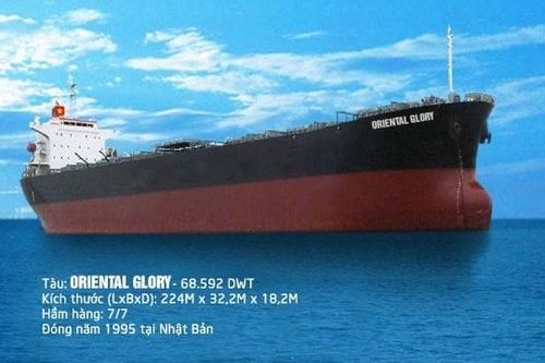 Vốn chủ sở hữu âm hơn 5.200 tỷ, chủ tàu Oriental Glory bị Agribank siết nợ