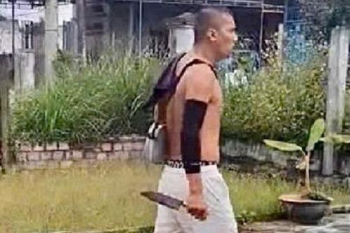 Bắt kẻ dùng súng tự chế bắn anh trai, cầm hung khí tấn công công an