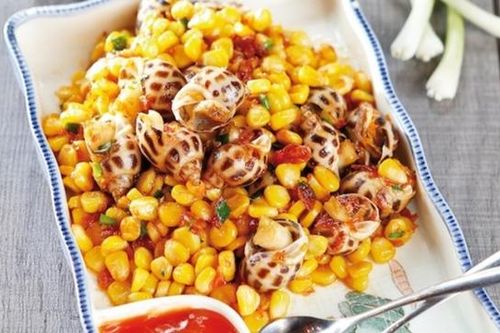 Cách làm ốc hương xào bơ bắp ăn là mê