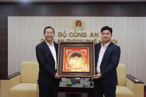 Tăng cường hợp tác phòng chống tội phạm giữa Công an Hà Nội và Công an tỉnh Quý Châu