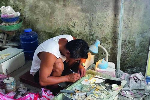 Sức sống ở làng nghề khảm trai truyền thống Chuôn Ngọ