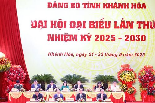 Đại hội Đảng bộ tỉnh Khánh Hòa: thông qua Nghị quyết thập niên nâng tầm phát triển