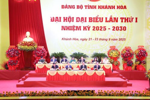 Bế mạc Đại hội đại biểu Đảng bộ tỉnh Khánh Hòa lần thứ I