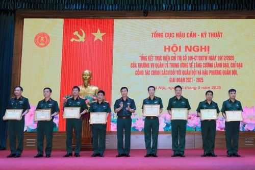 Tổng cục Hậu cần-Kỹ thuật thực hiện tốt chính sách quân đội và hậu phương quân đội