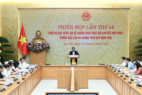 Thủ tướng Phạm Minh Chính chủ trì Phiên họp lần thứ 14 của Ban Chỉ đạo về IUU