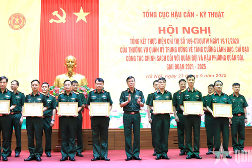 Tổng cục Hậu cần-Kỹ thuật thực hiện hiệu quả công tác chính sách đối với Quân đội và hậu phương Quân đội